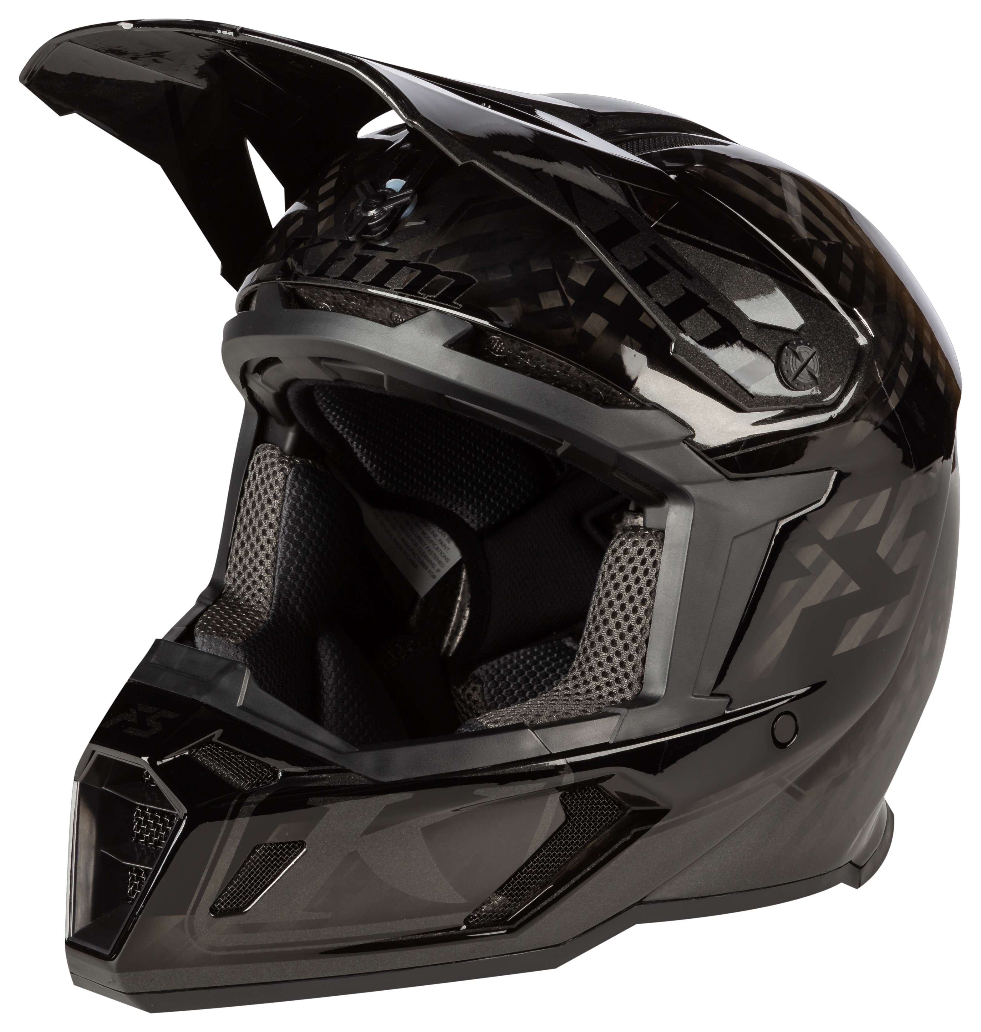 Main image of Klim F5 Visor (Shred Black Asphalt)